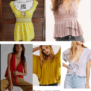 Free People Tops Bundle Box Size XS/S